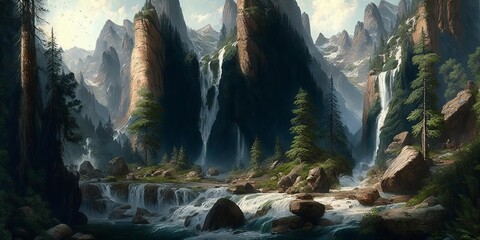 Сказочный пейзаж