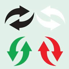 Double arrows set icons. Arrow icon. Arrow vector collection. Arrow. Cursor. Modern simple arrows. Vector illustration