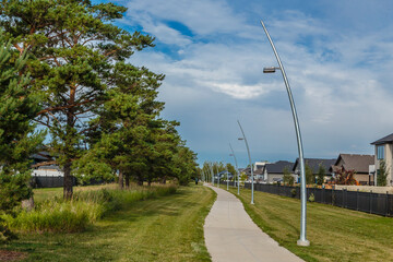 George Dyck Park in the city of Saskatoon, Canada