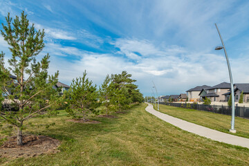 George Dyck Park in the city of Saskatoon, Canada