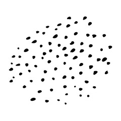 Grunge texture, brushstrokes with streaks,splashes,spots,dots,streaks.Abstract messy spots splatters of paint,watercolor overlay substrate design. Isolated.Vector illustration