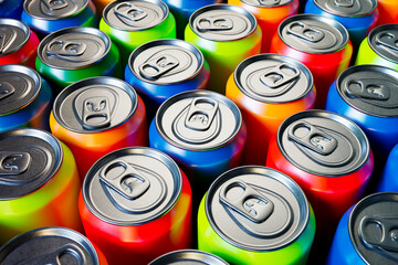 Assorted Soda Cans for Fast-Food Restaurants, Grocery Stores, and Bars