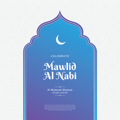 Mawlid Al-nabi Muhammad design template