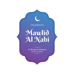 Mawlid Al-nabi Muhammad design template