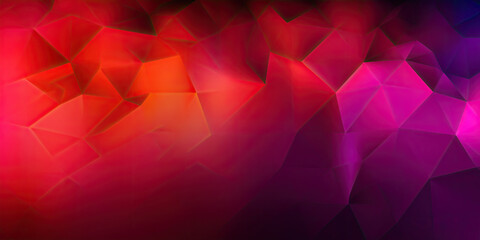 Abstract blurry background. Colorful background in red and purple. Generative AI