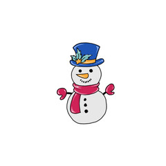 Christmas snow. Chrismass icon with snow.