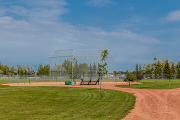 Obraz premium Girgulis Park in the city of Saskatoon, Canada