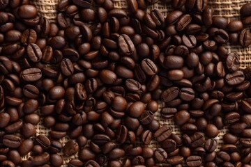 Fototapeta premium coffee beans background