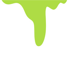 Halloween Liquid Toxic Slime Blob Illustration