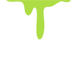 Halloween Liquid Toxic Slime Blob Illustration