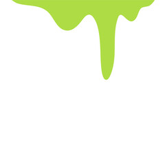 Halloween Liquid Toxic Slime Blob Illustration
