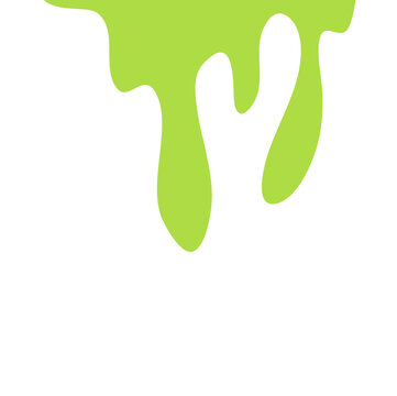 Halloween Liquid Toxic Slime Blob Illustration