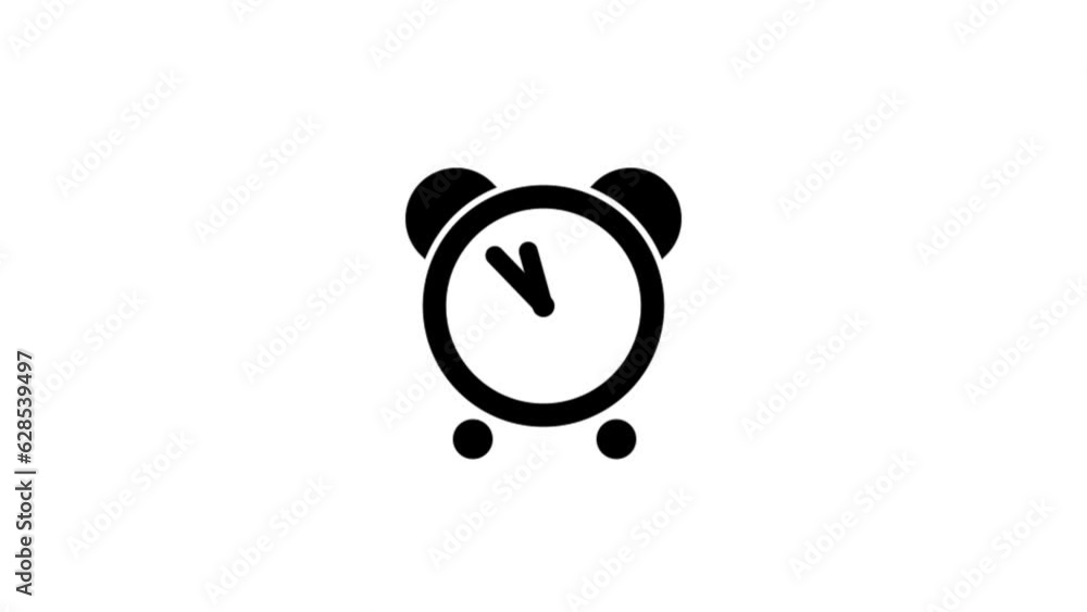 Aufkleber stopwatch animated icon. clock with moving arrows. loop. alpha channel.s_17