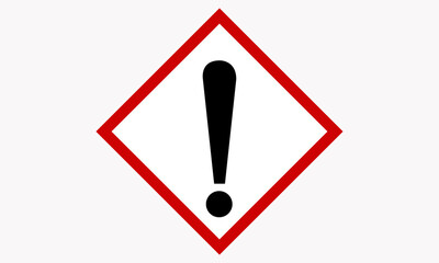 exclamation mark warning sign vector
