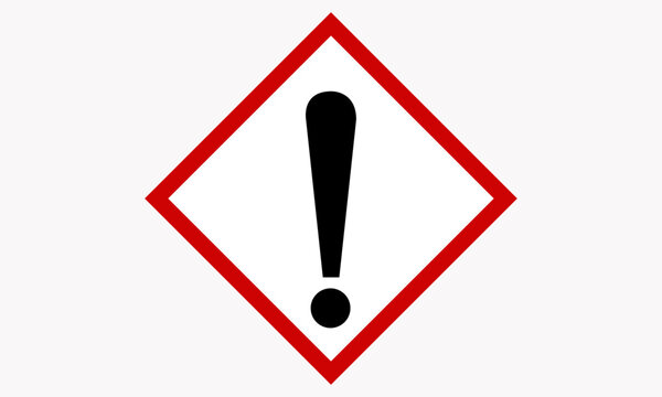 exclamation mark warning sign vector