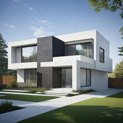 modern home building