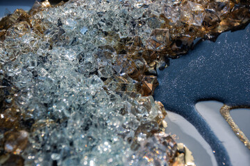 abstract geode, agate art, abstract, fluid art, geode, geode art, resin, resin art, work in...