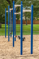 Obraz premium Gougeon Park in the city of Saskatoon, Canada