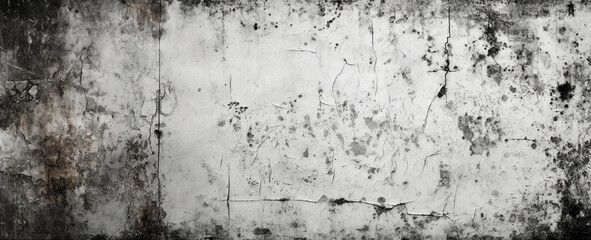 Obraz premium Urban Grunge Background - Gray Wall Texture with Rough Feel and Streetwise Atmosphere. Grunge wall texture background. Grunge hardness - abstract background with rough structure. generative AI,