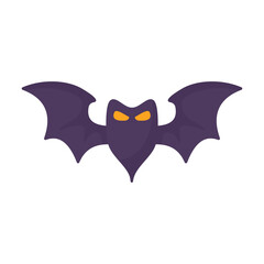 vampire bat cartoon scary ghost bat Blood on Halloween