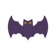 vampire bat cartoon scary ghost bat Blood on Halloween