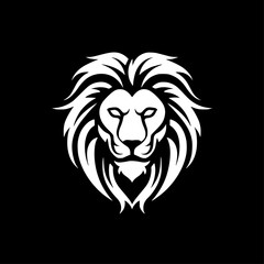 Fototapeta premium Lion - Minimalist and Flat Logo - Vector illustration