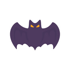 vampire bat cartoon scary ghost bat Blood on Halloween