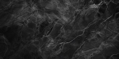 Black marble paper background texture. Generative AI