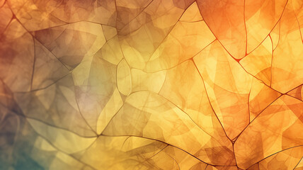 yellow abstract background. . autumn movement interlacing transparent curved lines.