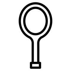 badminton racket line