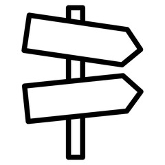 Fototapeta premium road sign line