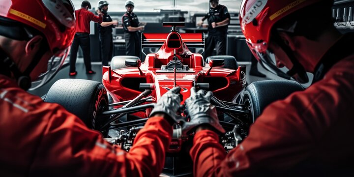 Red Hot Speed: A Mechanic's Journey in Building a Racing Car, Generative AI