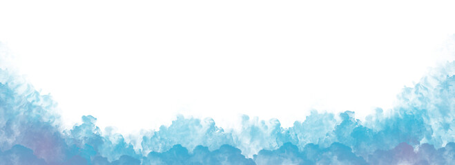 Fototapeta na wymiar Light Blue color gradient smoke transparent backgrounds