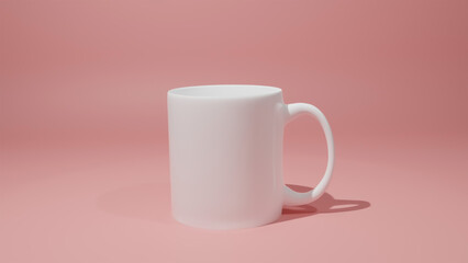 12 oz white mug cup 