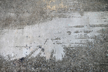abstract form in grunge wall