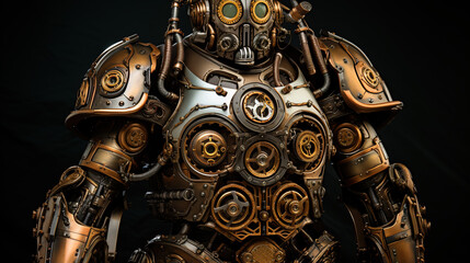 steampunk_warrior_robot