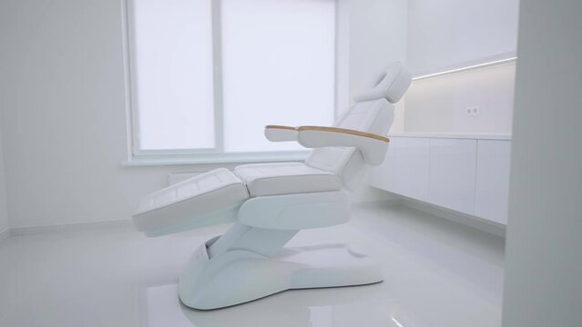 A chair for carrying out beauty procedures in the office