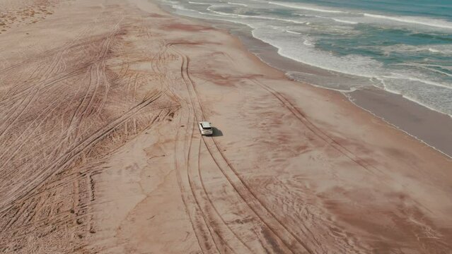 Offroad road trip on the beach of Namibia with Zeila Shipwreck, Skeleton Coast