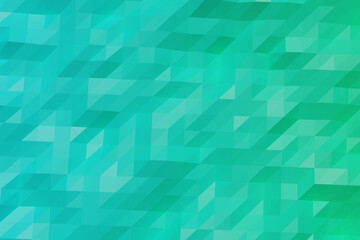 Green Gradient Color Polygon Mosaic Background, business and corporate background.