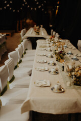 Festsaal zur Hochzeit