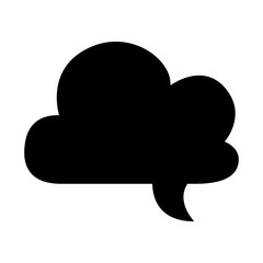 Speech bubble icon