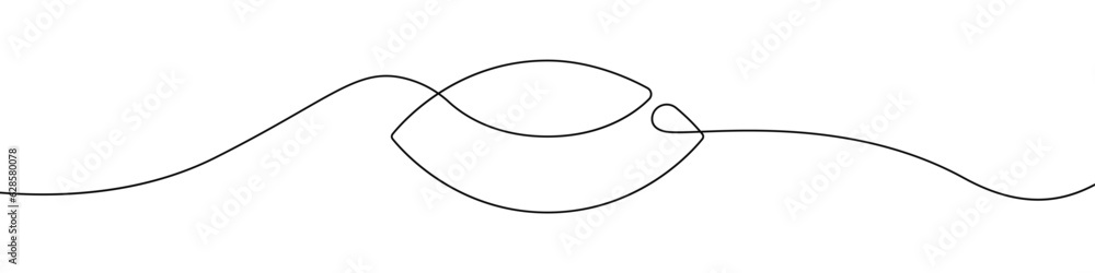 Poster eye icon line continuous drawing vector. one line pupil icon vector background. eyeball icon. contin