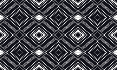 Geometric ethnic pattern for background,fabric,wrapping,clothing,wallpaper,Batik,carpet,embroidery style.	
