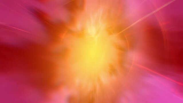 Heavenly Holy Light Background in orange and purple