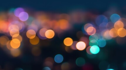 Obraz premium light blur bokeh defocused background 32K Ultra Ai Generated