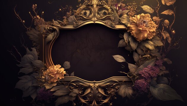 eye catching realistic empty frame photography for beautiful memory generative ai