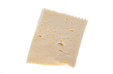 fresh feta cheese isolated