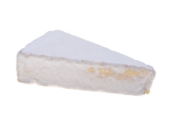 brie cheese isolated