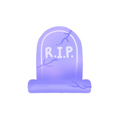 Grave violet Halloween