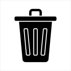 garbage icon or logo isolated sign symbol vector illustration on white background